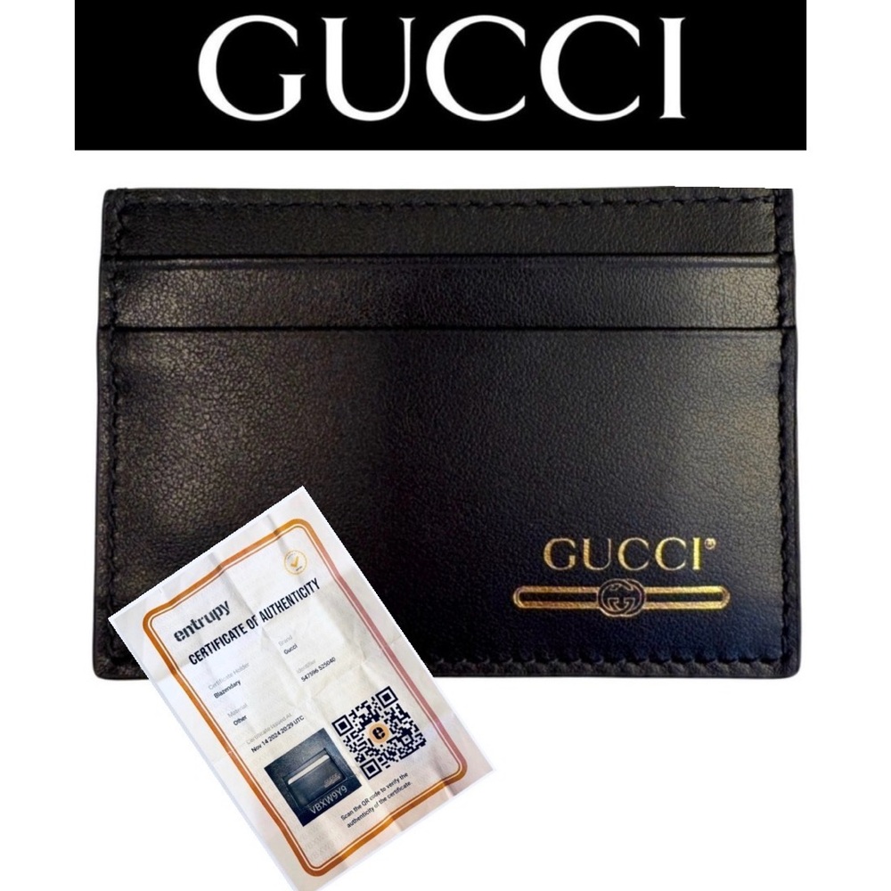 GUCCI Marmont Cardholder Wallet w/COA. Unisex, NWOT
